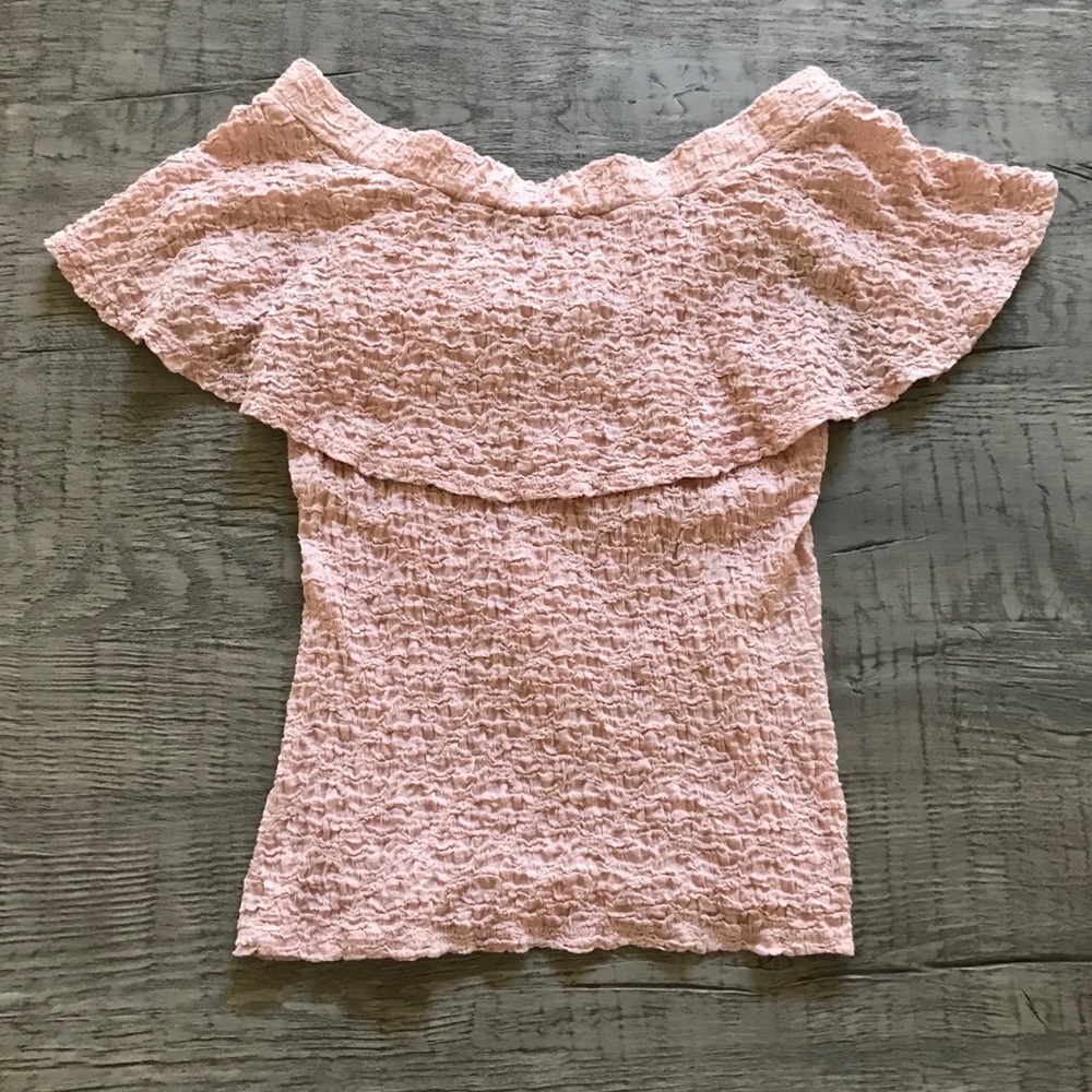 Boutique Find Joompy Smocked Off the Shoulder Top